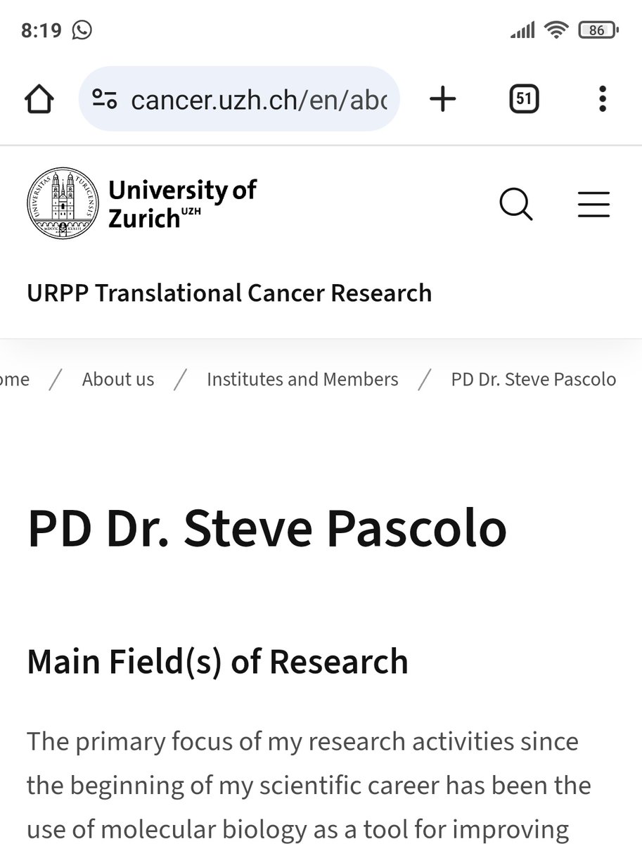 @chrisvalle20 @StevePascolo Et vous, vous êtes apte à juger un biologiste en tant que chirurgien dentiste?
Sinon, sur Google on trouve ça. De rien.