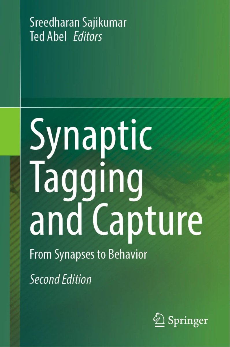 🧠 Proud to have contributed a chapter to 'Synaptic Tagging and Capture: From Synapses to Behavior, 2nd edition' released on April 26th. Explore how dopamine influences memory through synaptic tagging and capture mechanisms in my section. 👇Read more👇