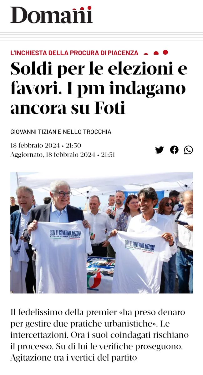 Personaggi che dovrebbero avere la vergogna di mettere la faccia fuori di casa si permettono di offendere i nostri giovani
Io so dove manderei lui
'I POLITICI NON HANNO SMESSO DI RUBARE, HANNO SMESSO DI VERGOGNARSI cit. P.Davigo
#GovernoDellaVergogna
#IlPeggior_Governo_disempre