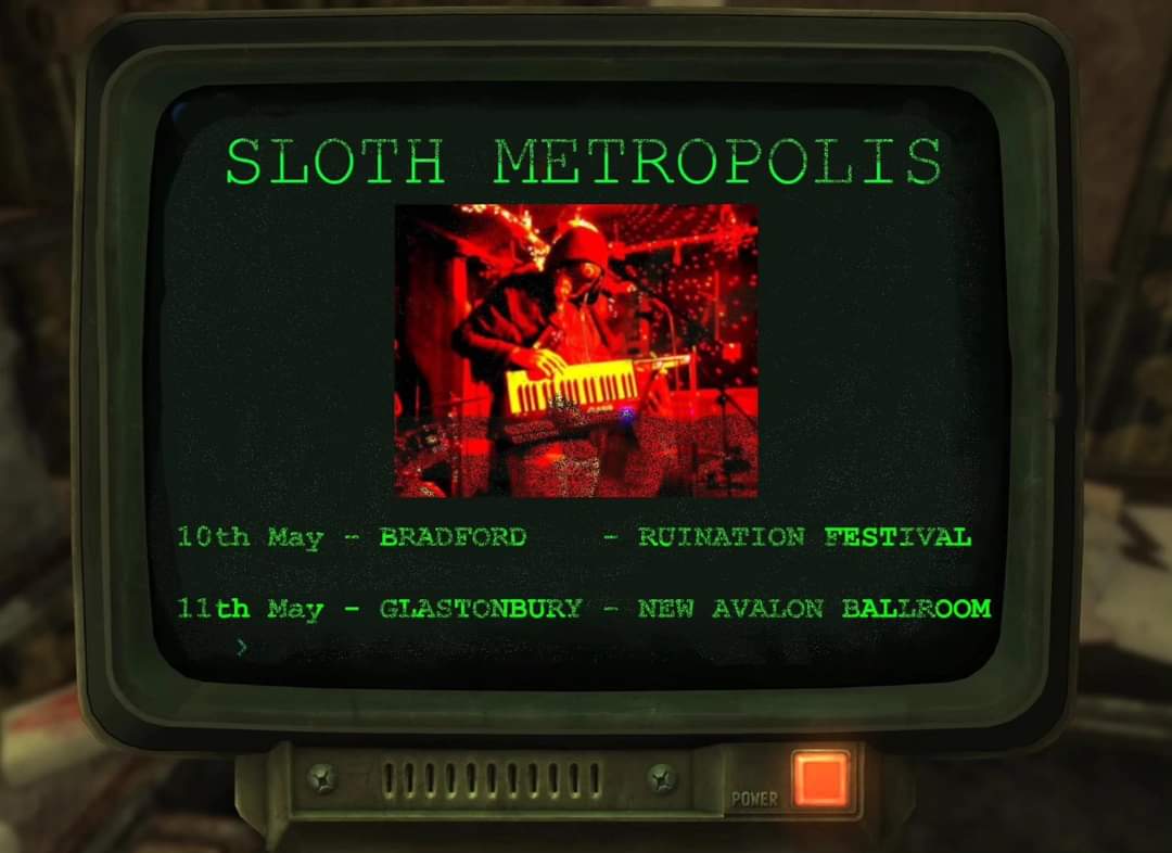 We are gigging in England in May! Bradford and Glastonbury!