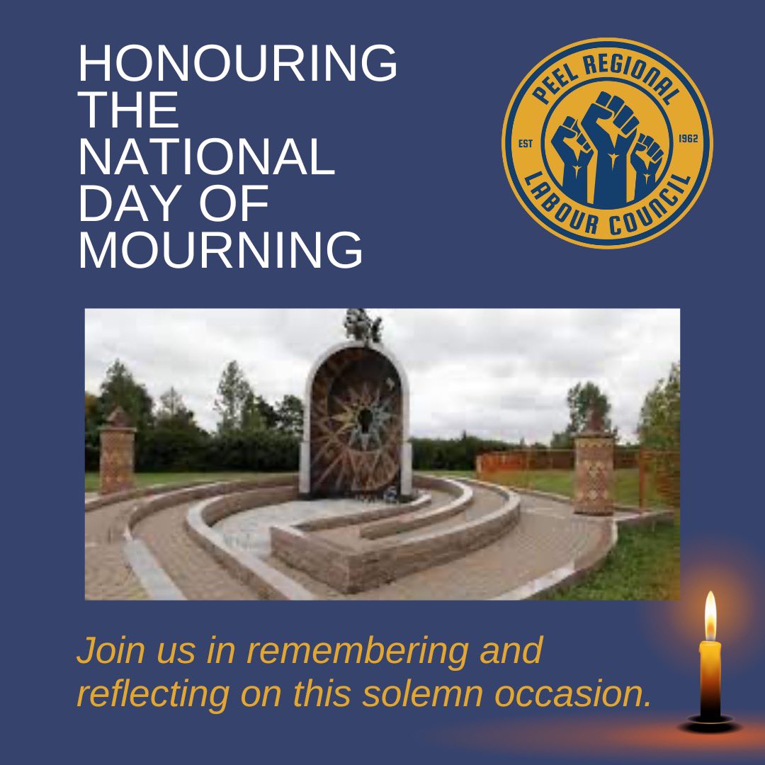 Join us in remembering and reflecting on this solemn occasion of the #NationalDayofMourning