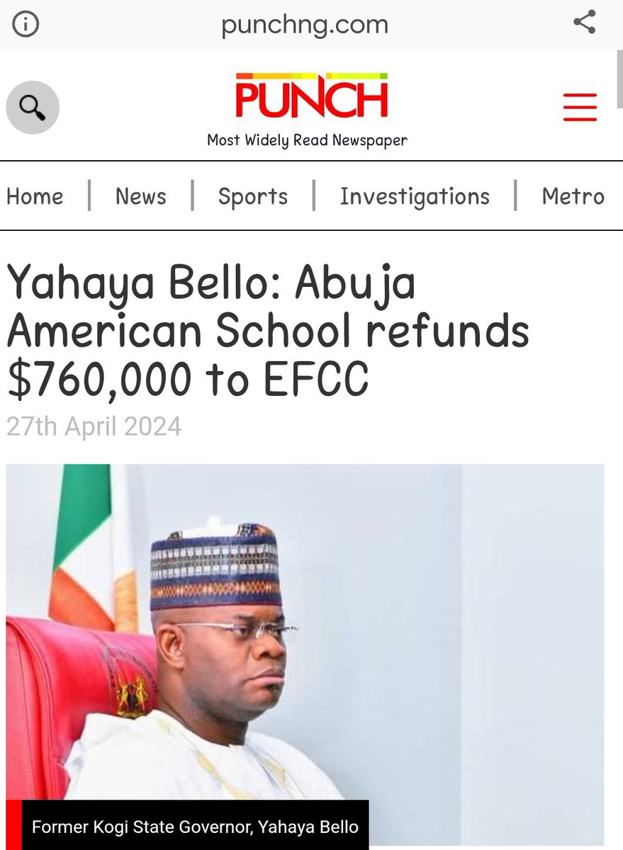 What APC supporters don't understand is that, no politicians wish them anything good. Yahaya Bello couldn't have used his own money to pay upfront of 1bn+ for his children. Yahaya Bello has secured the future of his own children through solid education in the best schools,…