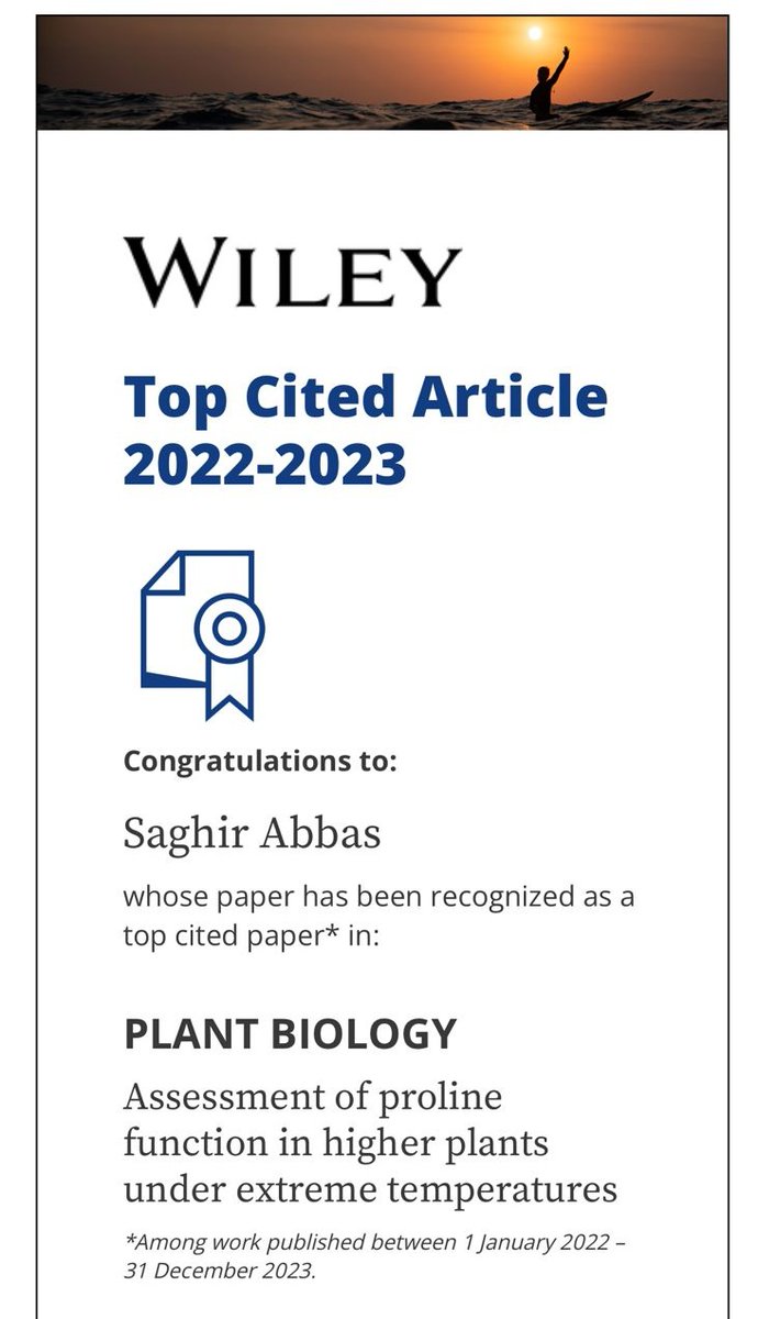 @Ale_Raza6 @PlantScienceDBG @PlantSciDBG_en @wileyplantsci @WileyGlobal @rajvarshney @SiDDMaliCk @AbioticStress @CropGlobal @AgBioWorld @asps_ozplants Thanks to @wileyplantsci and congratulations to everyone involved in this work.