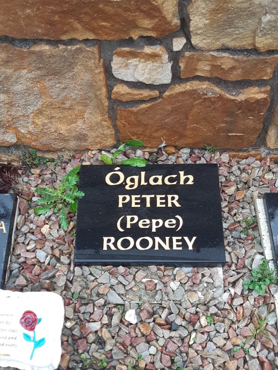 BelfColm74's tweet photo. Peter "Pepe" Rooney. 

Always Remembered on his anniversary. 

One of Irelands Finest ✊️🇮🇪

🎶 He was proud and gave the gun salute when we honoured Bobby Sands. And again with Joe McDonnell.....🎶 https://t.co/rK9ZUWlDu5