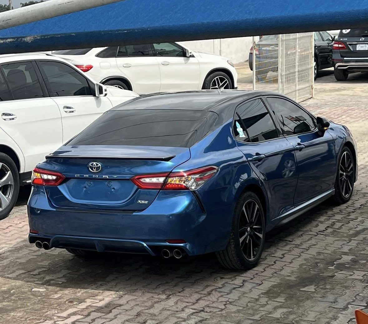 New Entry‼️ 2018 Toyota Camry XSE now available Equipped with: Thumbstart, Ambient light, Blind Spot, Reverse camera, 4 Cylinder, Leather Interior. 🏷️:N30 million (24k) Contact for details 📥