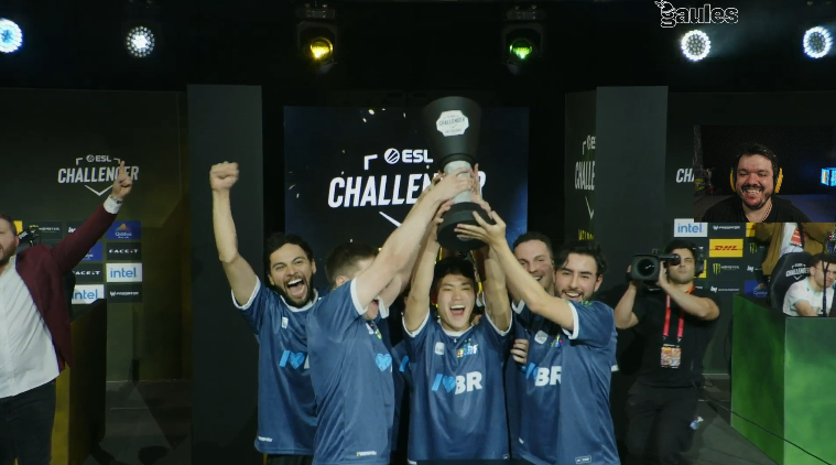 Gaules's tweet photo. ACONTECEUUUUU
O CAMPEÃO VOLTOU!!! O @MIBR É CAMPEÃO DA ESL CHALLENGER MELBOURN 2024!!!!
VAMOOOOOOO!!!  💛💚🇧🇷💛💚 https://t.co/hlatz22PlG