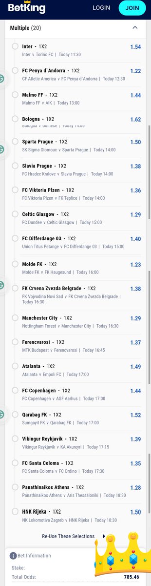 BOOOM FAVOURITES ADVANTAGE SPECIAL @BetKingNG booking codes⤵️ BUMSA ➡️➡️➡️ 23k odds GH573 ➡️➡️➡️ 785 odds D42RP ➡️➡️➡️ 149 odds CZTQV ➡️➡️➡️ 67 odds EDIT, PLAY, SHARE Register & Play⤵️ betking.com Telegram Channel⤵️ t.me/booomnation #ThatBetKingFeeling