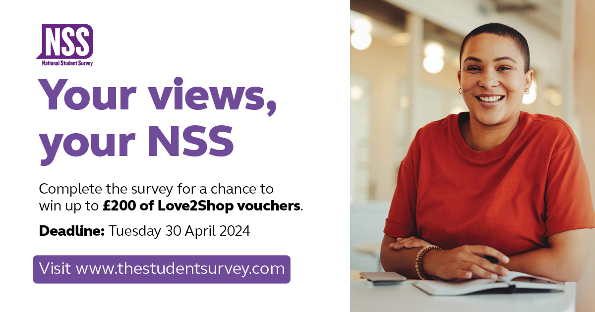 Are you a final year undergraduate student at St George's? Complete the @nss_ipsos now to share your thoughts on the quality of your courses, including learning resources, organisation and student voice. ➡️ thestudentsurvey.com