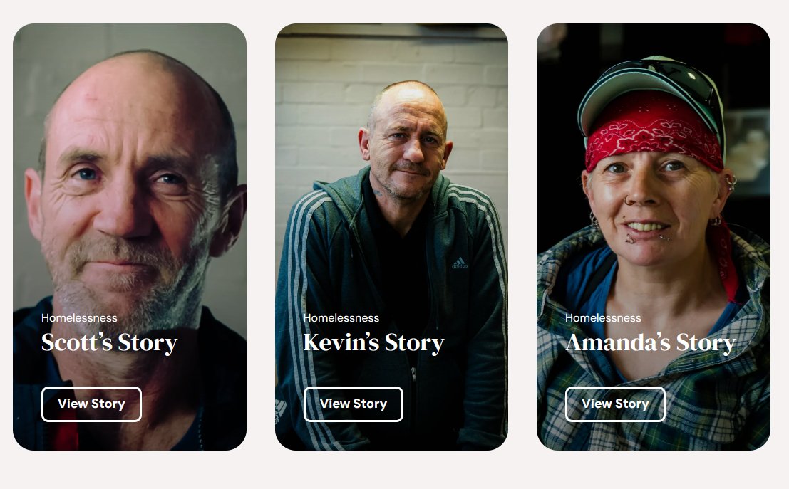 You can now find the stories behind some of the people we have supported on our website. Have a watch, homelessness is temporary for many if they are given the right support. #Homelessness northamptonhopecentre.org.uk/our-stories/