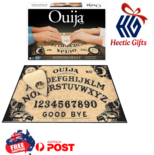 NEW - Winning Moves Ouija Board Game
 
ow.ly/Kl6E50PY8Ez

#New #HecticGifts #WinningMoves #Ouija #BoardGame #Spirit #Supernatural #Oracle #Game #Collectible #FreeShipping #AustraliaWide #FastShipping