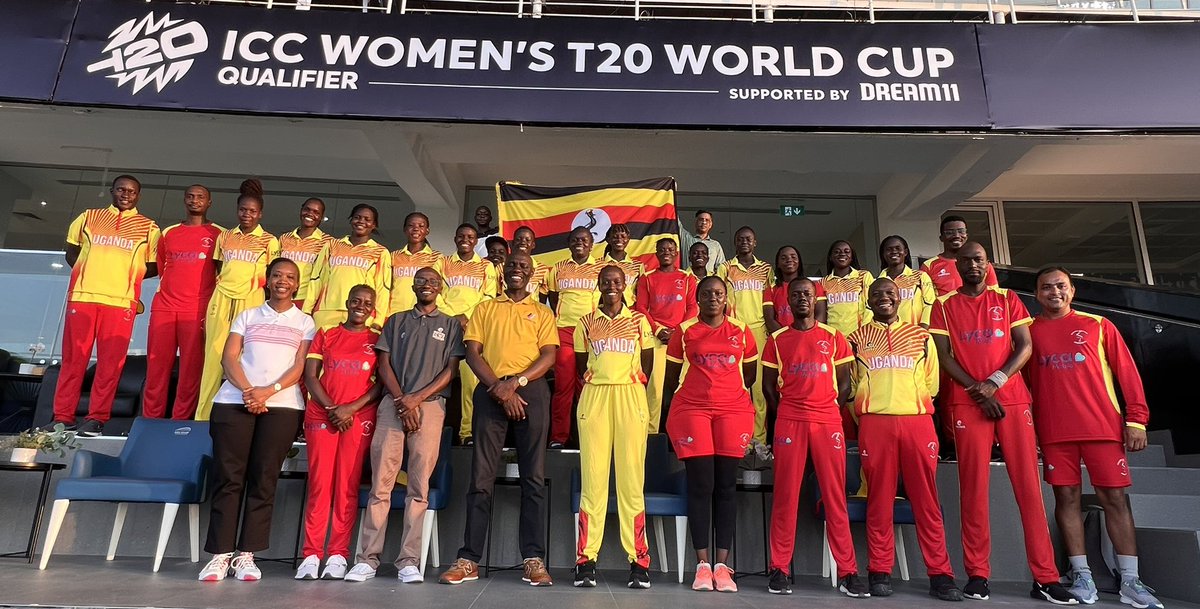 The Victoria Pearls were visited by H.E Ambassador Zaake Kibedi yesterday during their game with USA. Your support and the rest of the fans pushed the girls to victory. Thank you, ambassador and your staff, from the embassy for supporting the girls. #CricketUganda