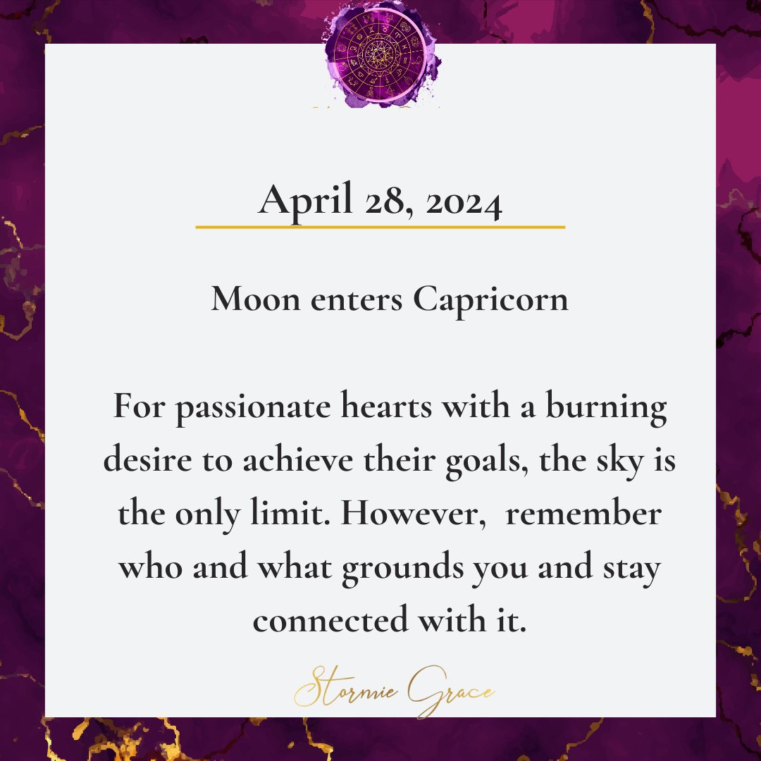 Moon Void of Course

Moon enters Capricorn

#stormiegrace #astrology #astrotalk #astrologyposts #astrologytransits #astrologyreadings #astrologyzone #astrologyforecast #astrology101 #astrologylover #astrologynerd