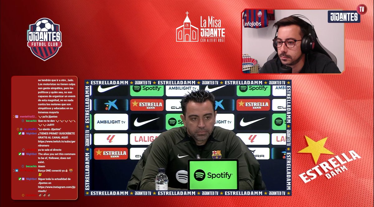 📺 DIRECTO 🗣️ 'Queremos ganar y seguir acercándonos a nuestro objetivo, la segunda posición y la clasificación a la Supercopa' 🫂 'Los fichajes se consensuarán con Deco, el Presidente, el staff, ... ojalá podamos contar con la norma 1:1' 👉 twitch.tv/gerardromero