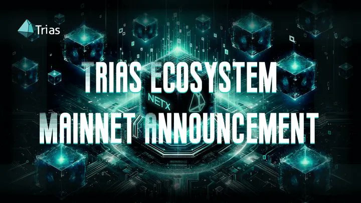 BIG UPDATE ‼️

To save you a click, see below from <a href="/triaslab/">TRIAS</a>

"To the Trias Community:

The #NetX ecosystem has officially set sail! To mark the beginning of a new milestone in the ecosystem,the NetX mainnet token migration plan will officially start on April 29, 2024, at 10:00