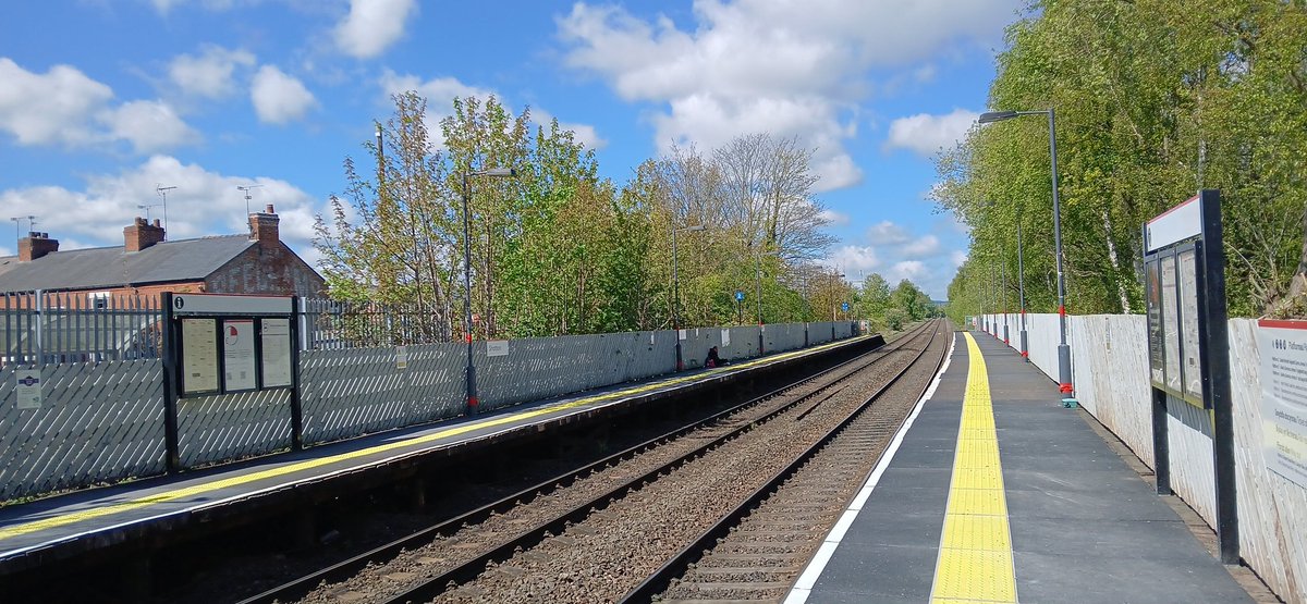 SHOTTON TRAIN STATION #JDWelshCupFinal #NOMADSNEVERDIE