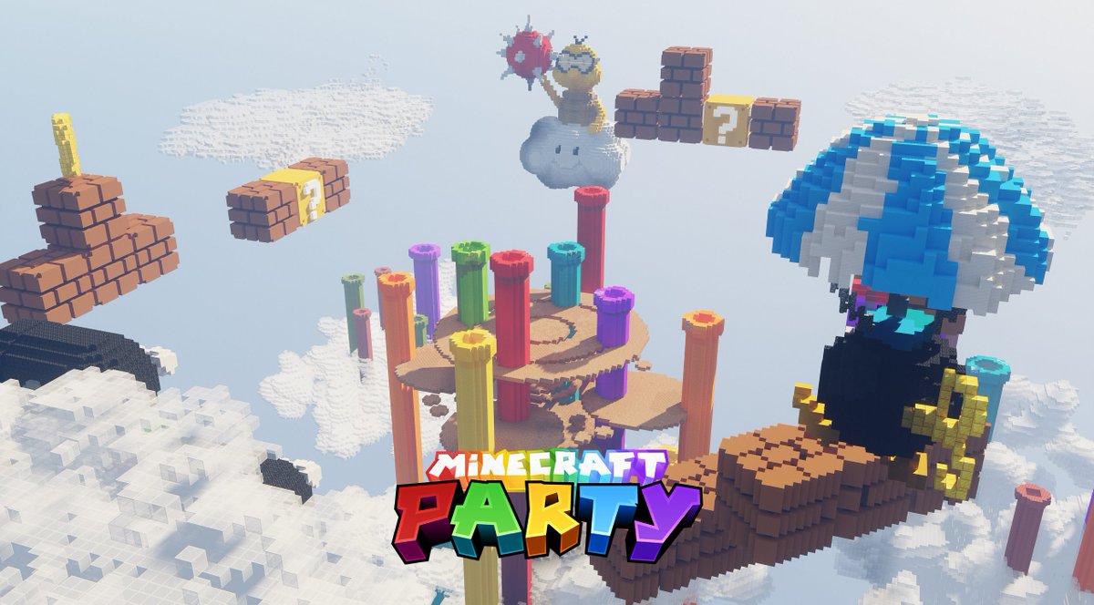 CytooxienTEAM's tweet photo. Ready for Minecraft Party updates? 🎲
We are working on a bunch of new maps and features.

And who knows? Maybe a brand-new minigame? 👀 https://t.co/rY9qaOpqfJ