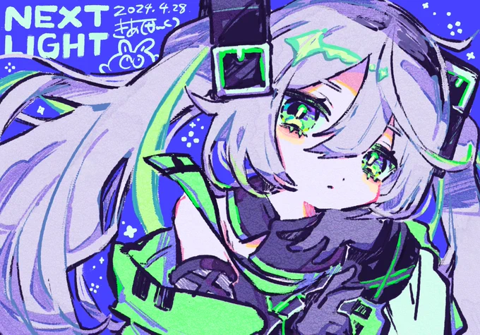 2日間お邪魔しました描いていたよ〜ありがとうございました#ニコニコ超会議2024 
