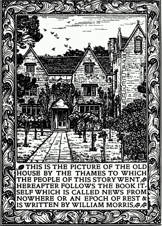 Jean_no's tweet photo. #autoRT [Blog] Au sujet de "Nouvelles de nulle part" (1890), conte de science-fiction du designer &amp; artiste William Morris, qui utilisait le Moyen-âge pour imaginer un futur utopique, et qui était écologiste, féministe, socialiste et anarchiste 
https://t.co/8b2VGlze2q https://t.co/lKxH4MMgxO
