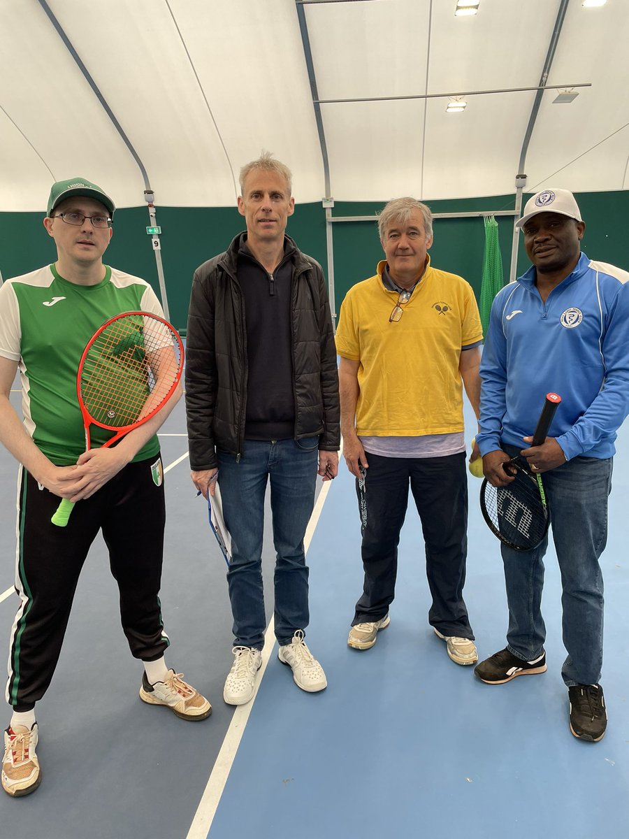 Super performances from all players and officials at the Vision Impaired Tennis National Championships at @ShankillTennis hosted in collaboration with @Tennis_Ireland