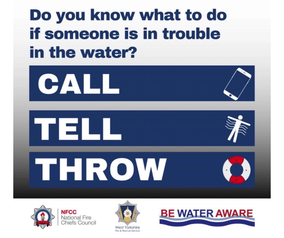 ⁉️ Do you love to spend time around water? 40% of people who accidentally drowned in 2022 had no intention of entering the water. ⁉️ Would you know what to do if you or a loved one fell in? #BeWaterAware with our #WaterSafety advice ⤵️ 🔗 bit.ly/3xo8QBa
