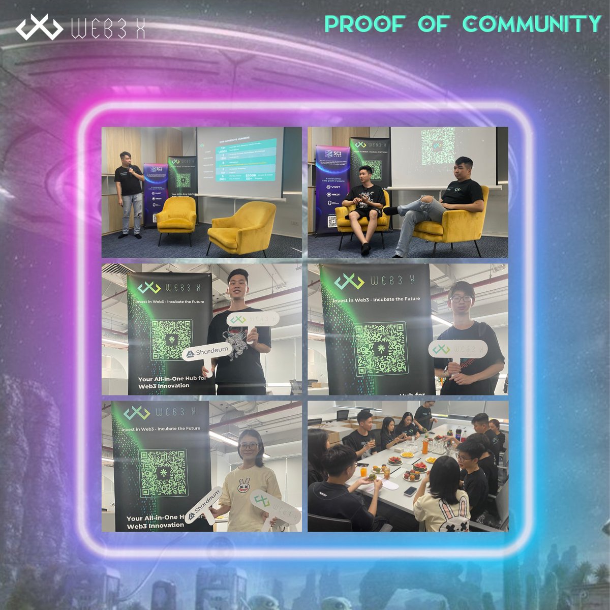 📣Re-cap: ‘Proof of Community' event of Web3 X 🔥Yesterday, we organized the ‘Proof of Community' event with the participation of Builders from all over the world. The event was a resounding success, creating a vibrant and rewarding space. 🤝Thank you for contributing to the…