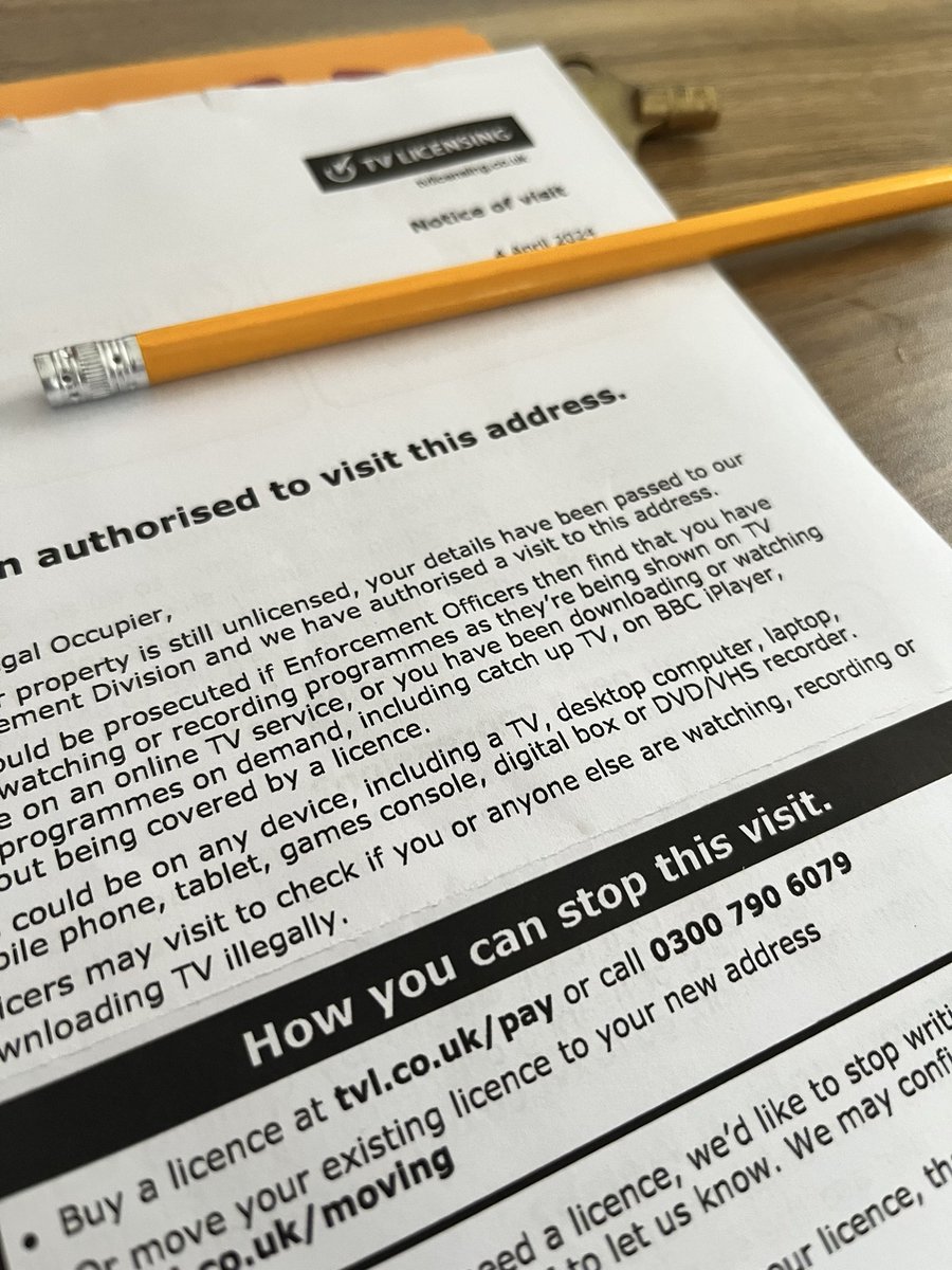 jamii122's tweet photo. 3 times we’ve contacted these useless bunch of money grabbing idiots to say no one lives at this address what’s the point ?  @ross mctaggart @tvlicensing @tvlicensingnews 
Please send all your Enforcement officers and waste more time and money on empty houses https://t.co/3A21nrkEfN