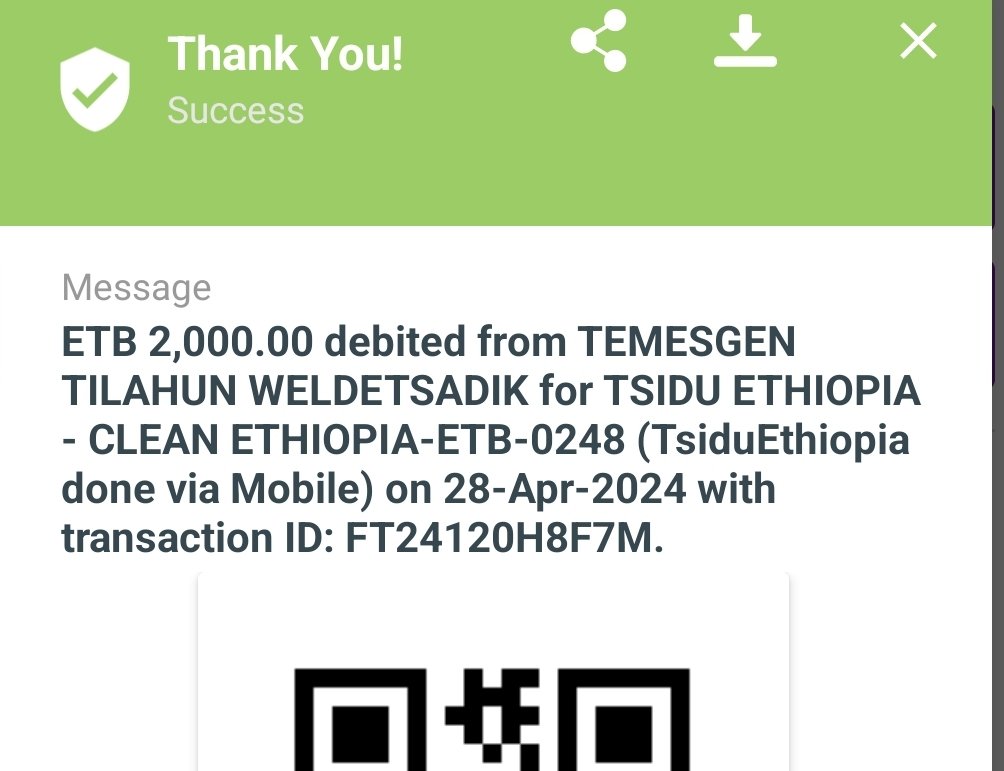 I have joined #CleanEthiopia movement. እኔ #ጽዱኢትዮጵያ እንቅስቃሴን ተቀላቅያለሁ። እርስዎስ?