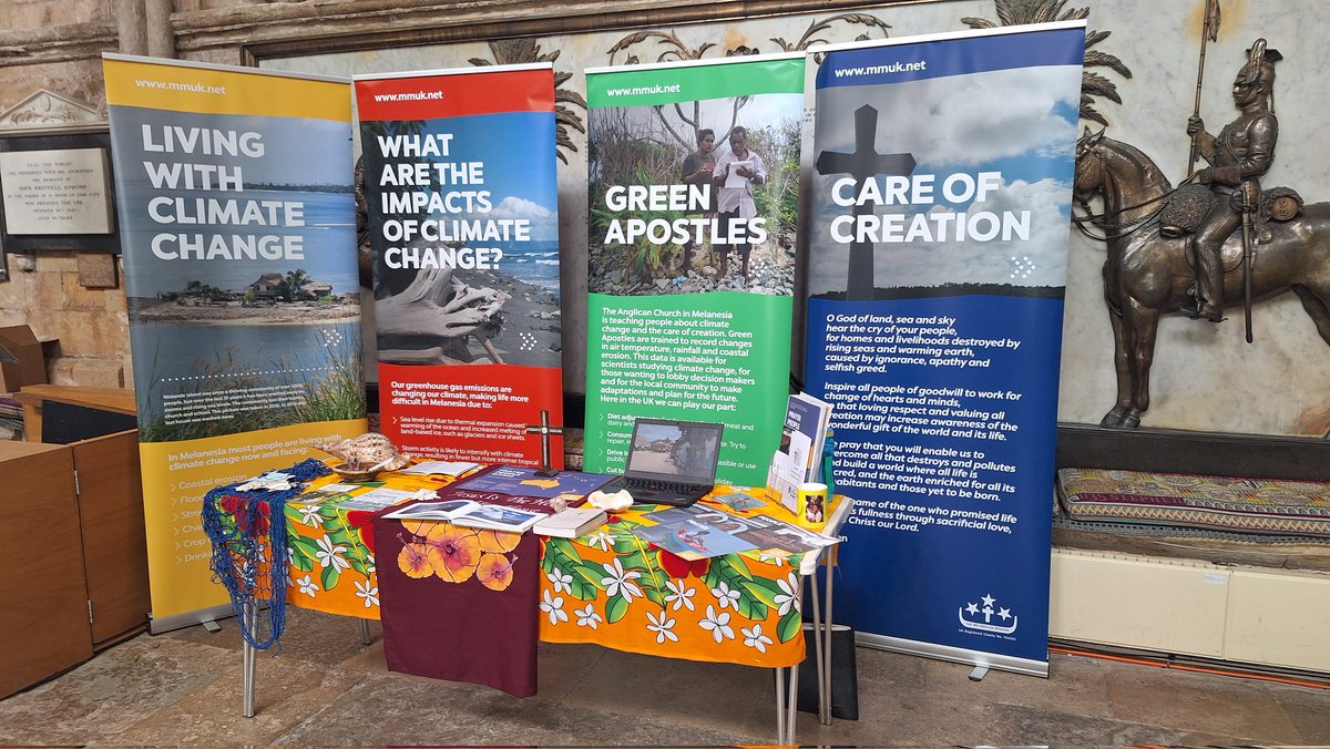 Come & see MMUK today at Exeter Cathedral  @ExeterCathedral #ClimateEmergency