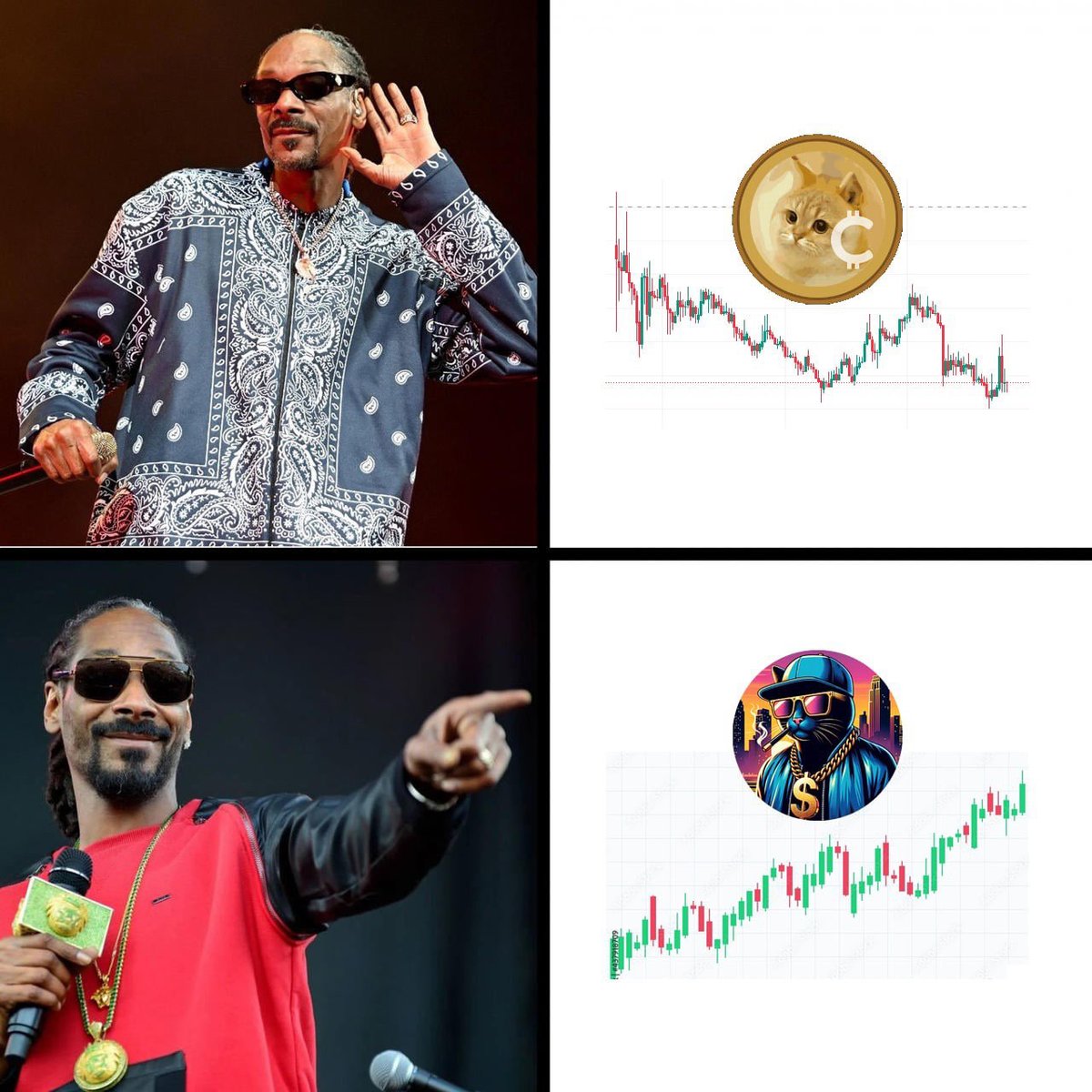 🐱Inspired by the legendary Snoop Dogg but forged in the crucible of the underworld,
🐱 Website: snoopcats.org
🐱 Twitter: twitter.com/snoopcattoken
#snoopcat #memecoin #BSC 
520FYN

#cryptotrading #MichaelSaylor #digitalart #cryptocurrencycommunity #news