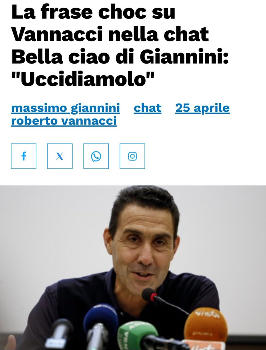 #BelliCiao di Massimo #Giannini, qua la cosa vi sta sfuggendo di mano. 'Uccidiamolo'? Ma che roba è? Dai su... #Vannacci iltempo.it/politica/2024/…