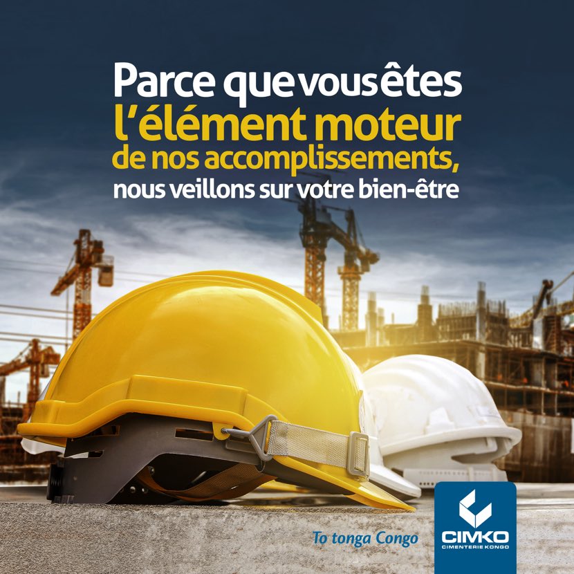 CimkoRdc's tweet photo. Leur sécurité avant tout car sans eux, rien ne serait possible!
#journeedelasecuritéautravail #çimkobeton #totongacongo https://t.co/V11lP4OPCU