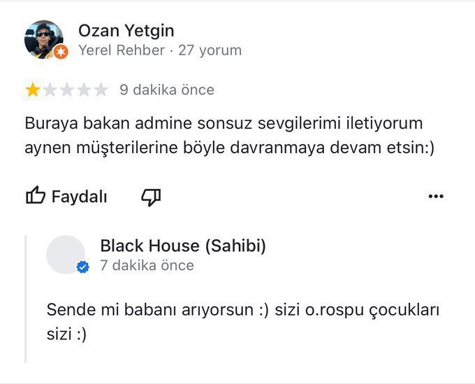 Bir başka otel skandalı! Yer Başkent! Otel sahibinin yorumlara verdiği cevaplara bakarsanız turizmin neden gelişmediğini anlarsınız… @TCKulturTurizm