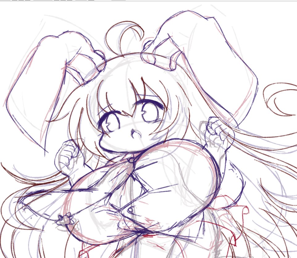 鈴仙・優曇華院・イナバ 「wip~」|ヤイレンコ🌸のイラスト