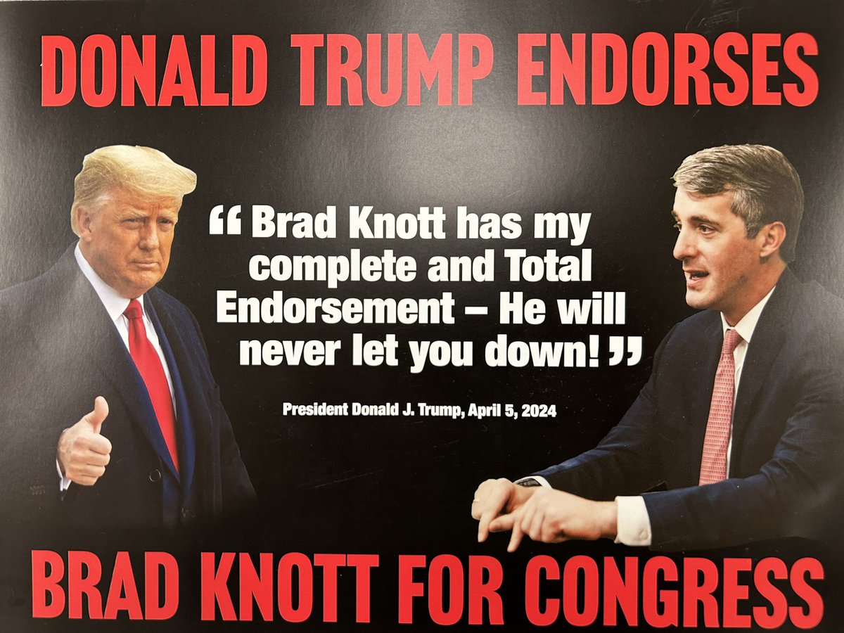 Good morning! Daily reminder for #NC13 to vote Brad Knott in the primary runoff! 🇺🇸 If you don’t vote, don’t complain at general. Unaffiliated voters that voted R in primary or didn’t vote at all, may vote in the runoff. #GetOutTheVote #NC13 #ncpol