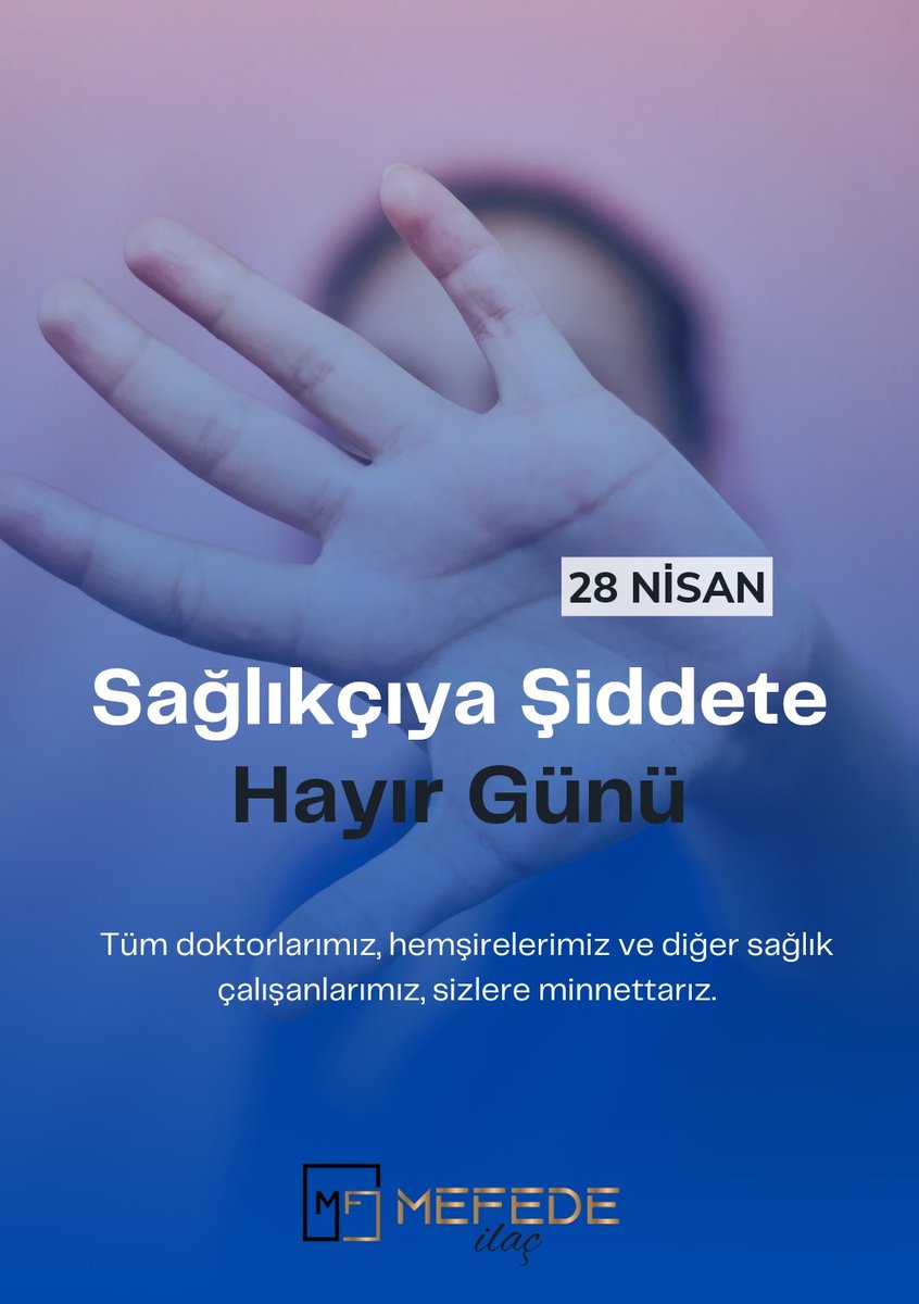 Sağlık çalışanlarına şiddete hayır! Onlar, her gün milyonlarca insanın sağlığı için özveriyle çalışıyor. Şiddet değil, saygı ve destek önemlidir. Sağlıkta şiddeti durdurmak hepimizin sorumluluğudur. #SağlıktaŞiddeteHayır #SağlıkÇalışanlarınaSaygı #SağlıkSistemiİçinDestek