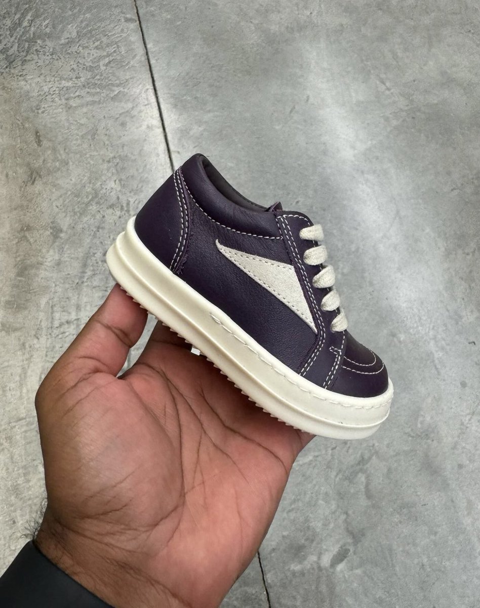 StreetFashion01's tweet photo. Baby Rick Owens Footwear (2024) https://t.co/cO5bP3lHCd