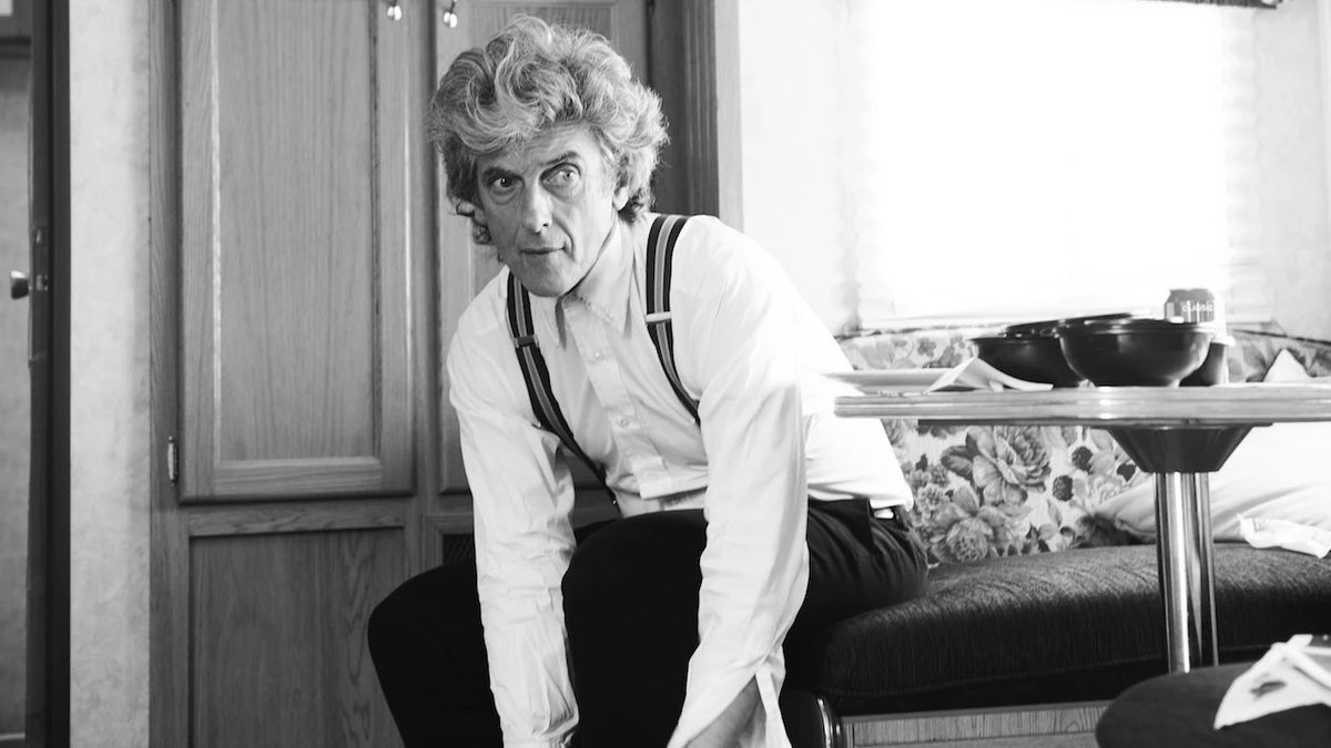 1941crowley's tweet photo. peter capaldi’s last days on set https://t.co/ovOoS9qC1T
