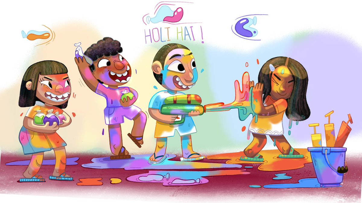 kakade_srushti's tweet photo. Holi Hai !

#kidlit https://t.co/gXbO8Mhgdf