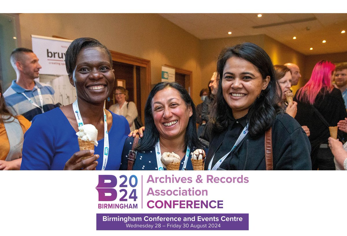 Our Diversity bursaries for the 2024 conference are also open to speakers at the conference from black and/or minority ethnic backgrounds - more details here archives.org.uk/news/bursaries…
