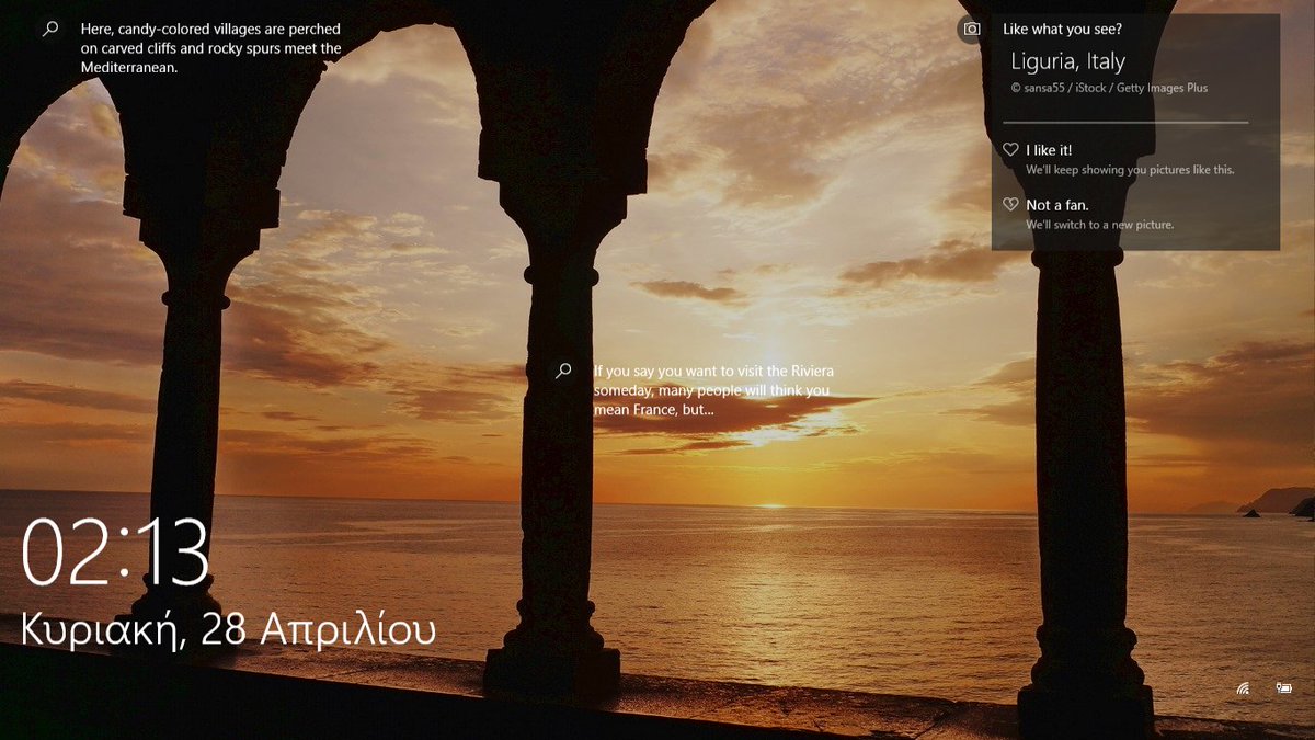 ev_m_'s tweet image. Liguria, Italy
#WindowsSpotlight
