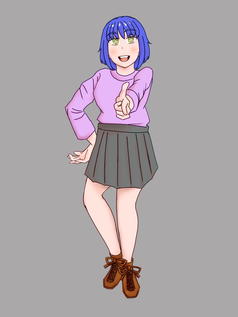 llu7s_u's tweet photo. 立ち絵　#イラスト https://t.co/4EgXXgggSv