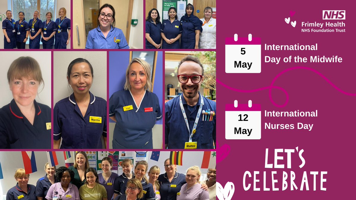 💜 In May, we're celebrating our midwives & nurses and we would love to hear your stories demonstrating the work of these wonderful staff who go above and beyond to offer the best possible care to patients. Let's hear your story: forms.office.com/e/61xUNp9jYi