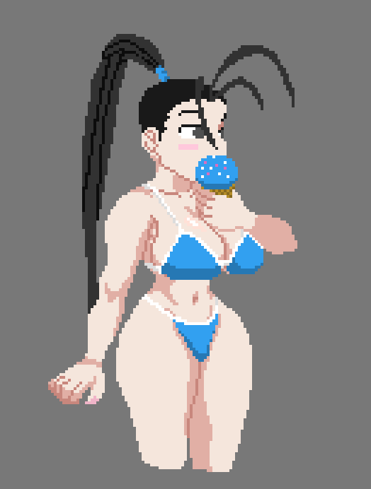 kindanman's tweet photo. いぶき
#pixelart #格ゲーキャラ描こうぜ https://t.co/bOw9AMRy1z