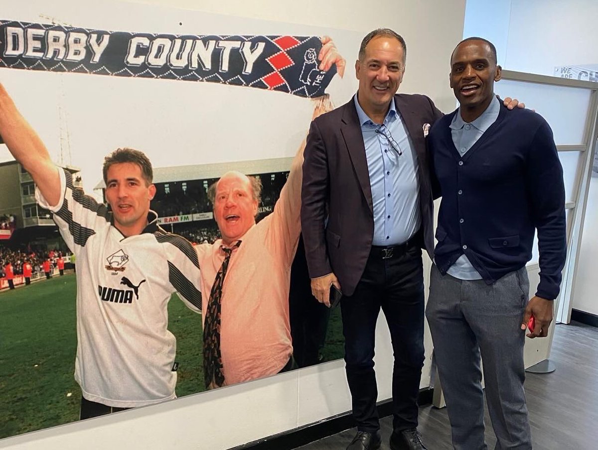 A special evening at the Pride Park 🐑🤍 Back in the Championship after last year’s 21 point reduction, I cannot be more proud of this team 🖤🤍 GO RAMS #DCFC @dcfcofficial