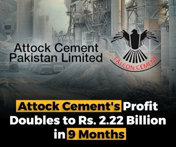 Attock Cement (#Pakistan) Limited (PSX: ACPL) announced its earnings for the nine-month period ending on March 31, 2024. The company's profit more than doubled to Rs2.22 billion [EPS: Rs16.14].

#Attockcement #Pakistan #Profit #Revenue #Costs