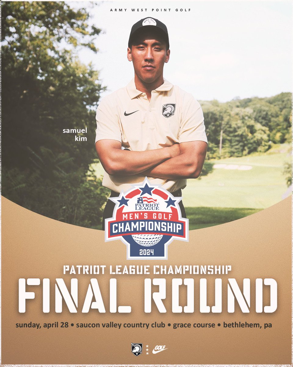 Final Round Sunday 🏌️‍♂️ ⏰ 9 AM Tee Time Live Results → results.golfstat.com/public/leaderb… #GoArmy