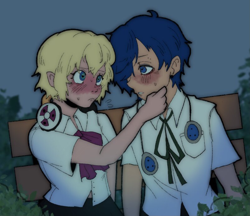 idk… human!aigis aikoto…