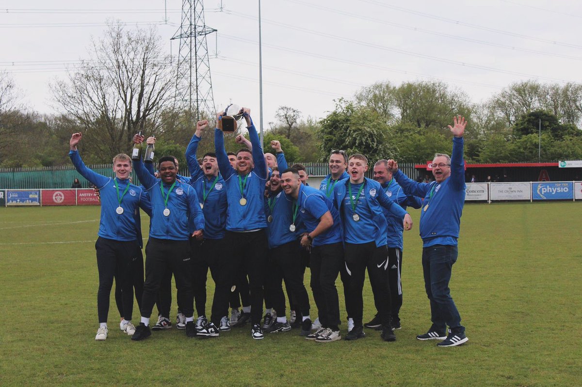 UNBEATEN CHAMPIONS!!

What a bunch of lads and what a season! Town lifted the trophy yesterday after what’s been a brilliant season! Thanks to everyone for their support and we shall see you all again next season 🫡💙