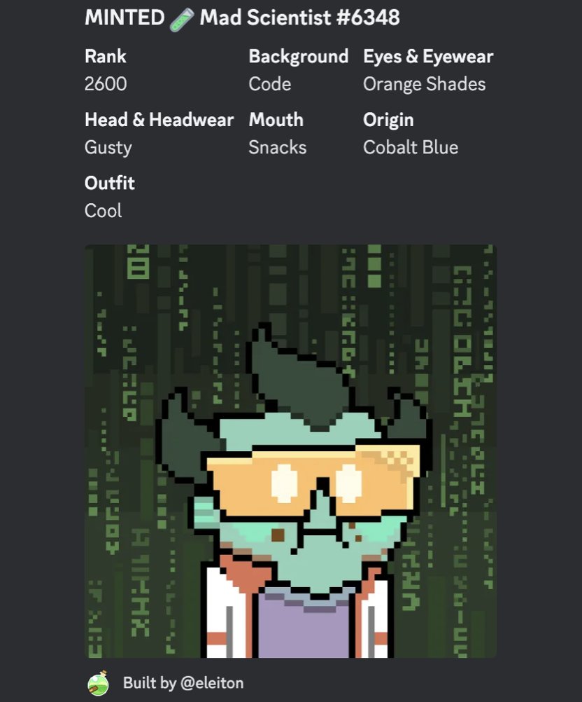 Mad Scientists 🧪 tweet media