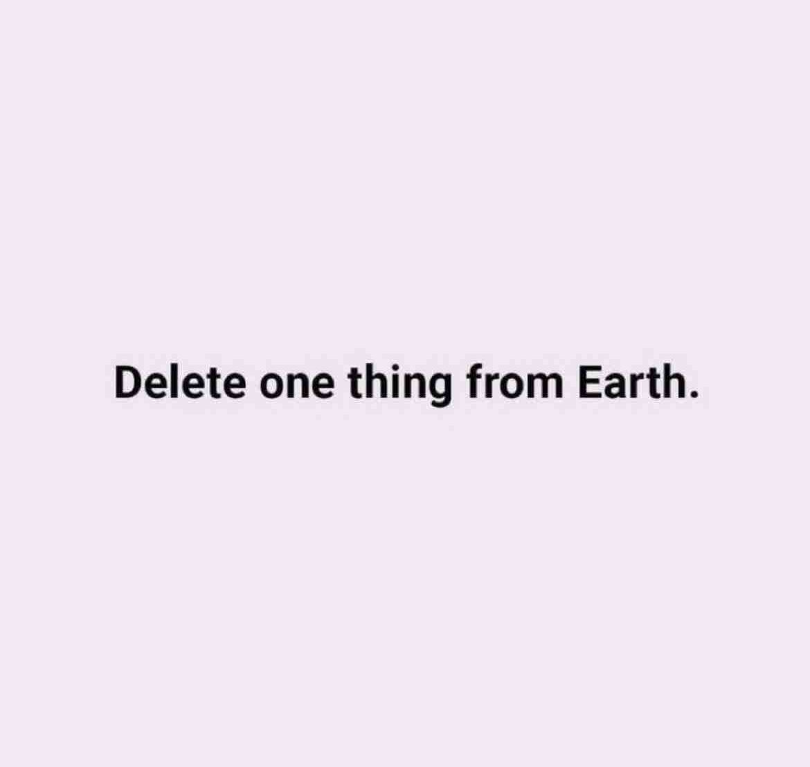 BarneySimon's tweet photo. And go! #DeleteOneThing https://t.co/LbZHEVv9Bm